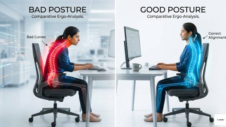 सही तरीके से बैठने का तरीका: रीढ़ की हड्डी को लंबी उम्र देने वाली एक संपूर्ण गाइड